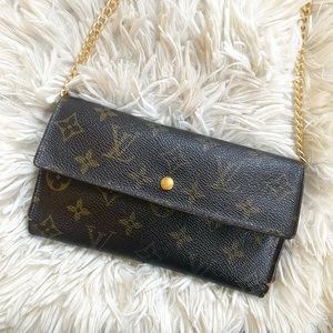 Authentic Vintage Louis Vuitton Monogram International Wallet